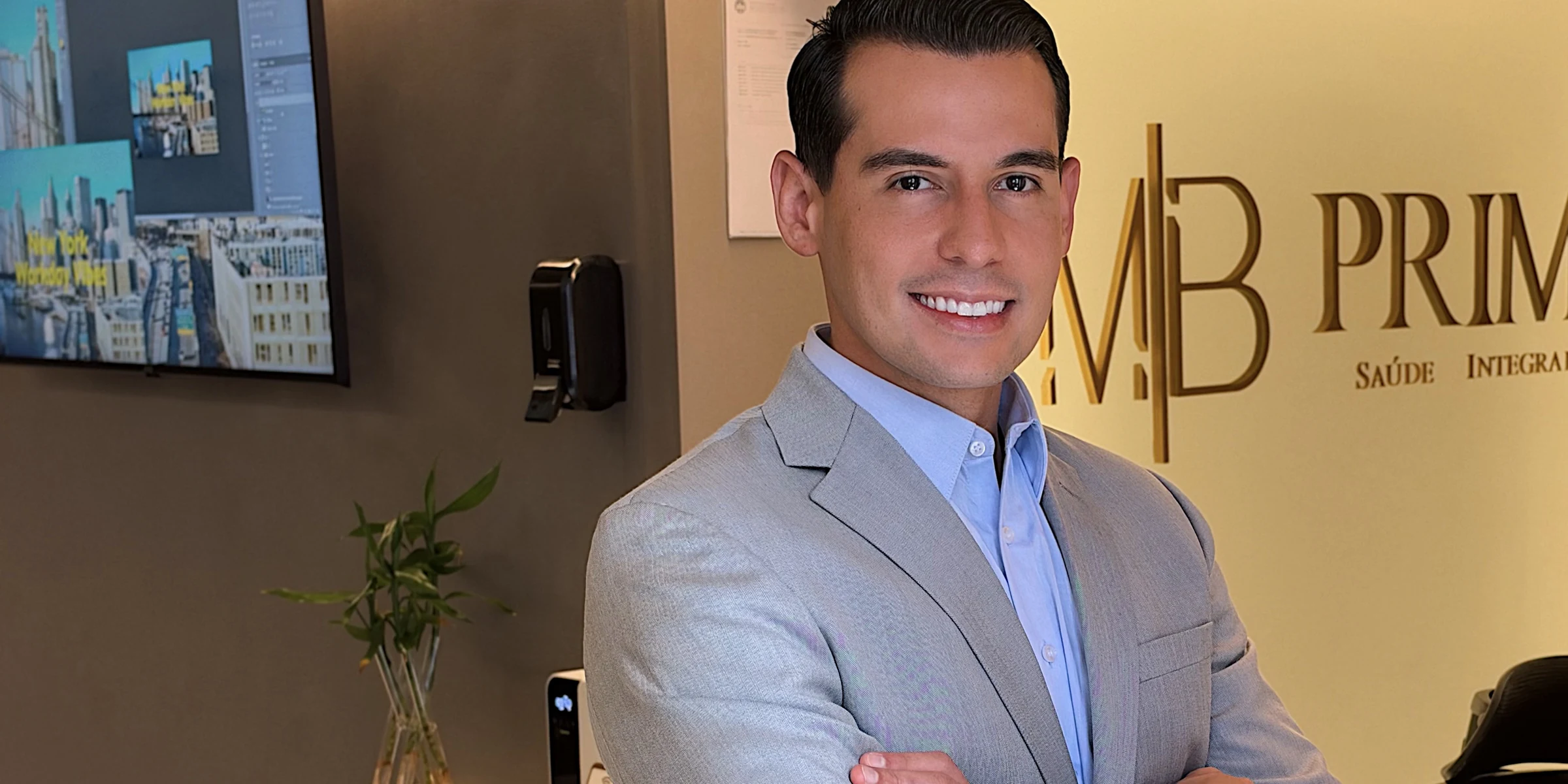 Dr. Mauro Barros na MB Prime Saúde Integrada, em Maceió
